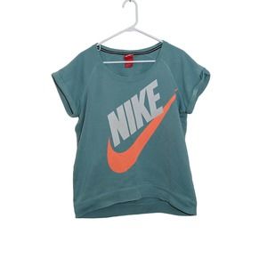 Nike Women's Retro Cropped Athletic Sweatshirt Size XL
